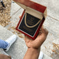 TO OUR SON, ARTISAN CUBAN LINK CHAIN NECKLACE